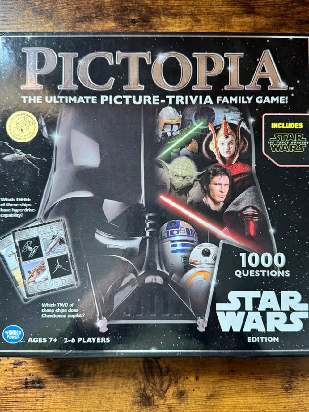 PICTOPIA TRIVIA GAME - STAR WARS EDITION
